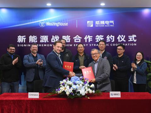 人生就是博官方网站电气与西屋电气正式告竣全球新能源战略相助
